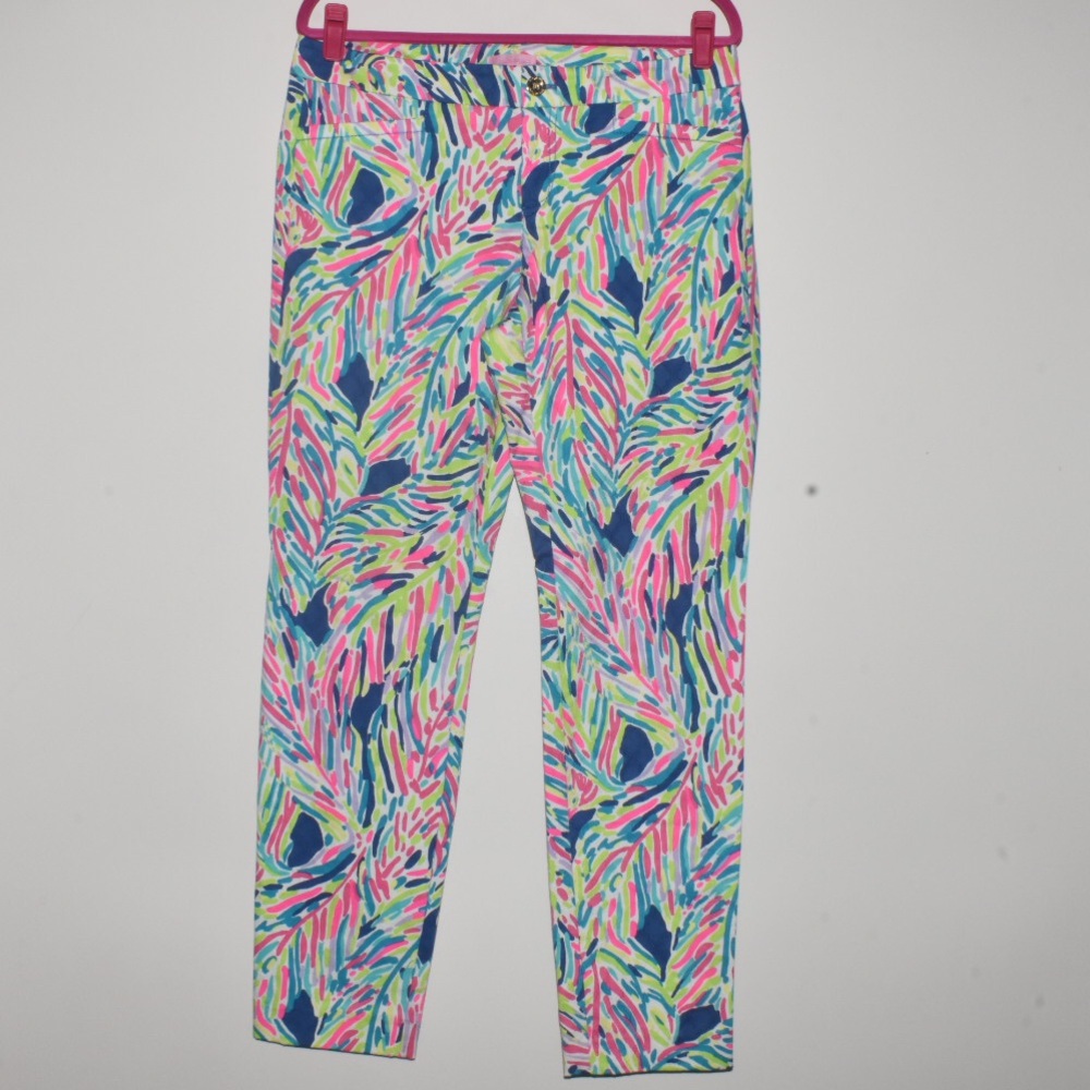 Lilly Pulitzer 'Palm Reader' Kelly Pants